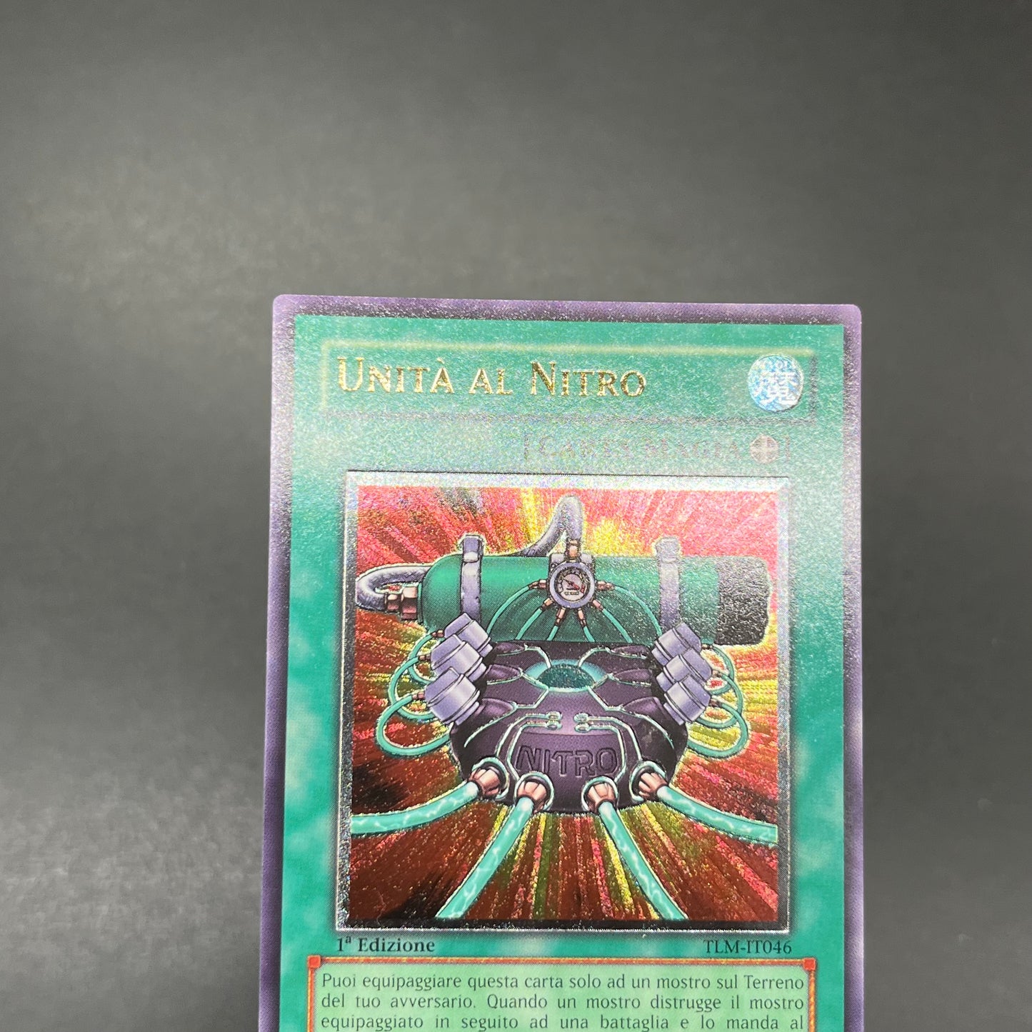 遊戯王　ニトロユニット/レリーフ/イタリア語/1st/EU版