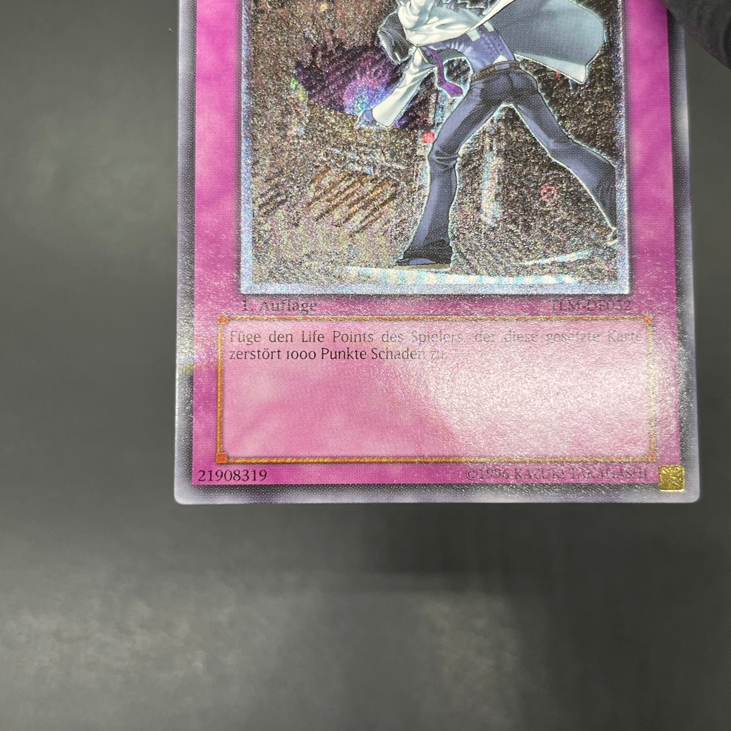 遊戯王　コザッキーの自爆装置/レリーフ/ドイツ語/1st/EU版