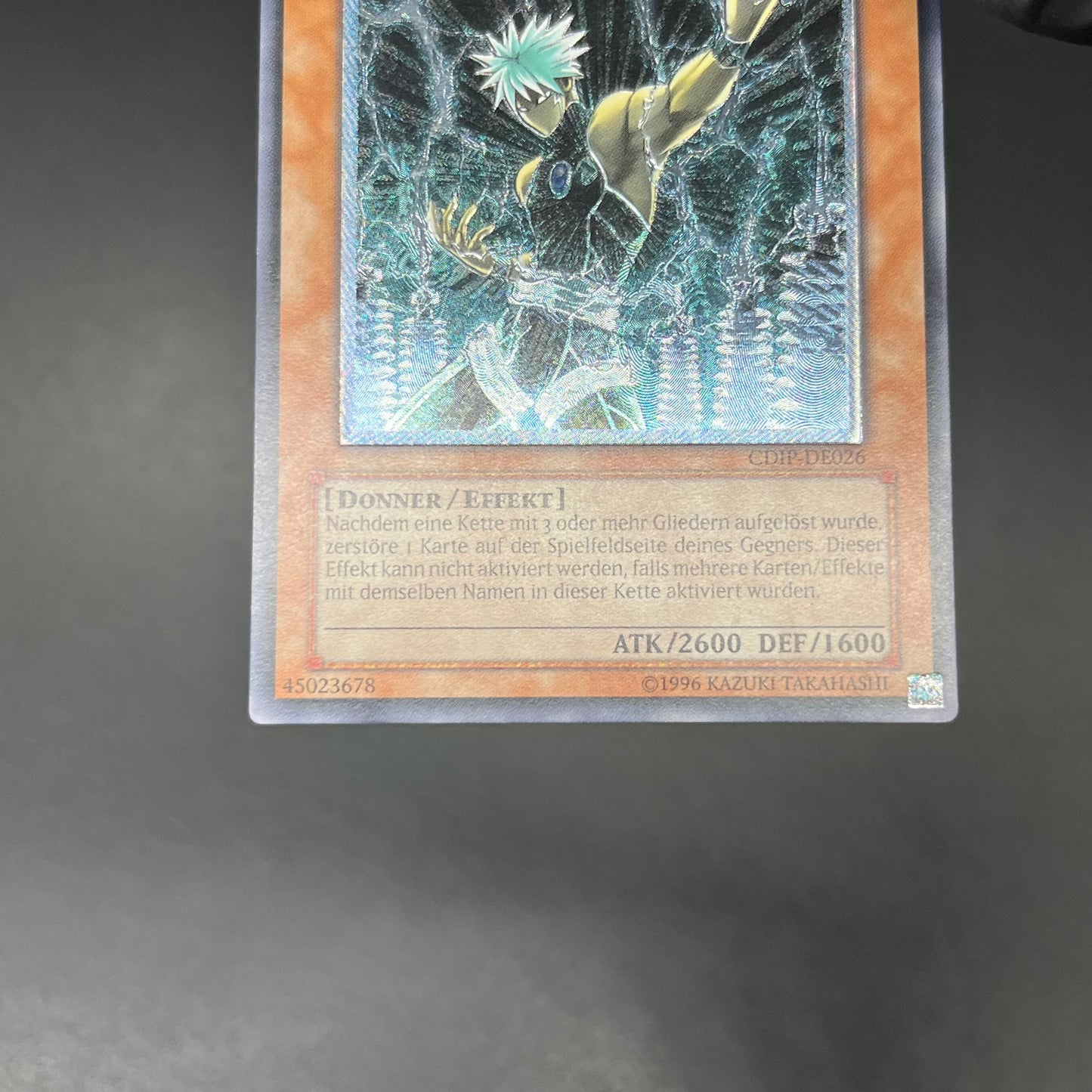 遊戯王　ライトニングパニッシャー/レリーフ/ドイツ/EU版