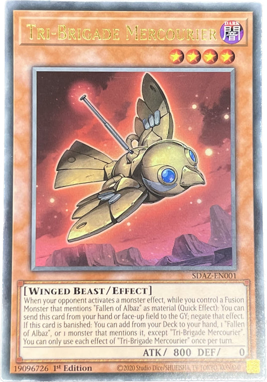 遊戯王　鉄獣鳥 メルクーリエ/ウルトラ/英語/1st