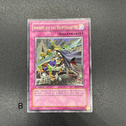 遊戯王　本陣強襲/レリーフ/ドイツ語/1st