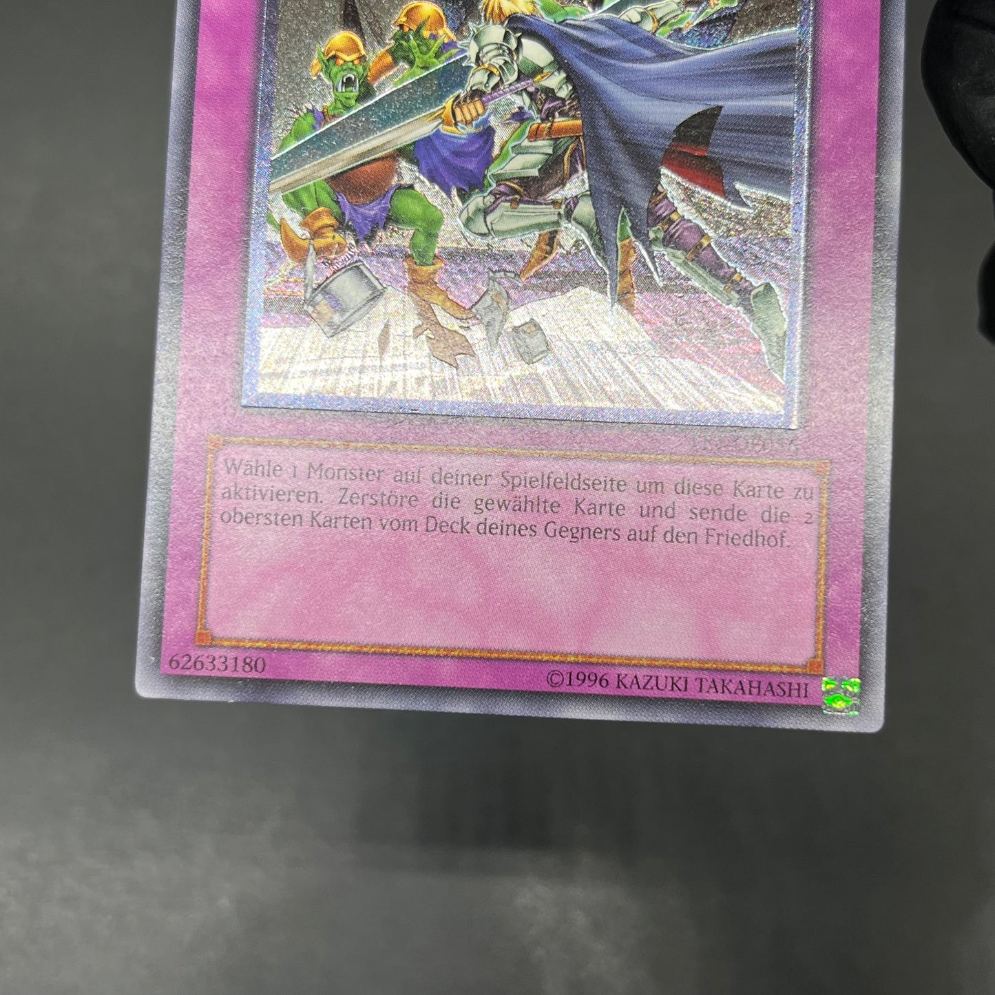 遊戯王　本陣強襲/レリーフ/ドイツ語/EU版