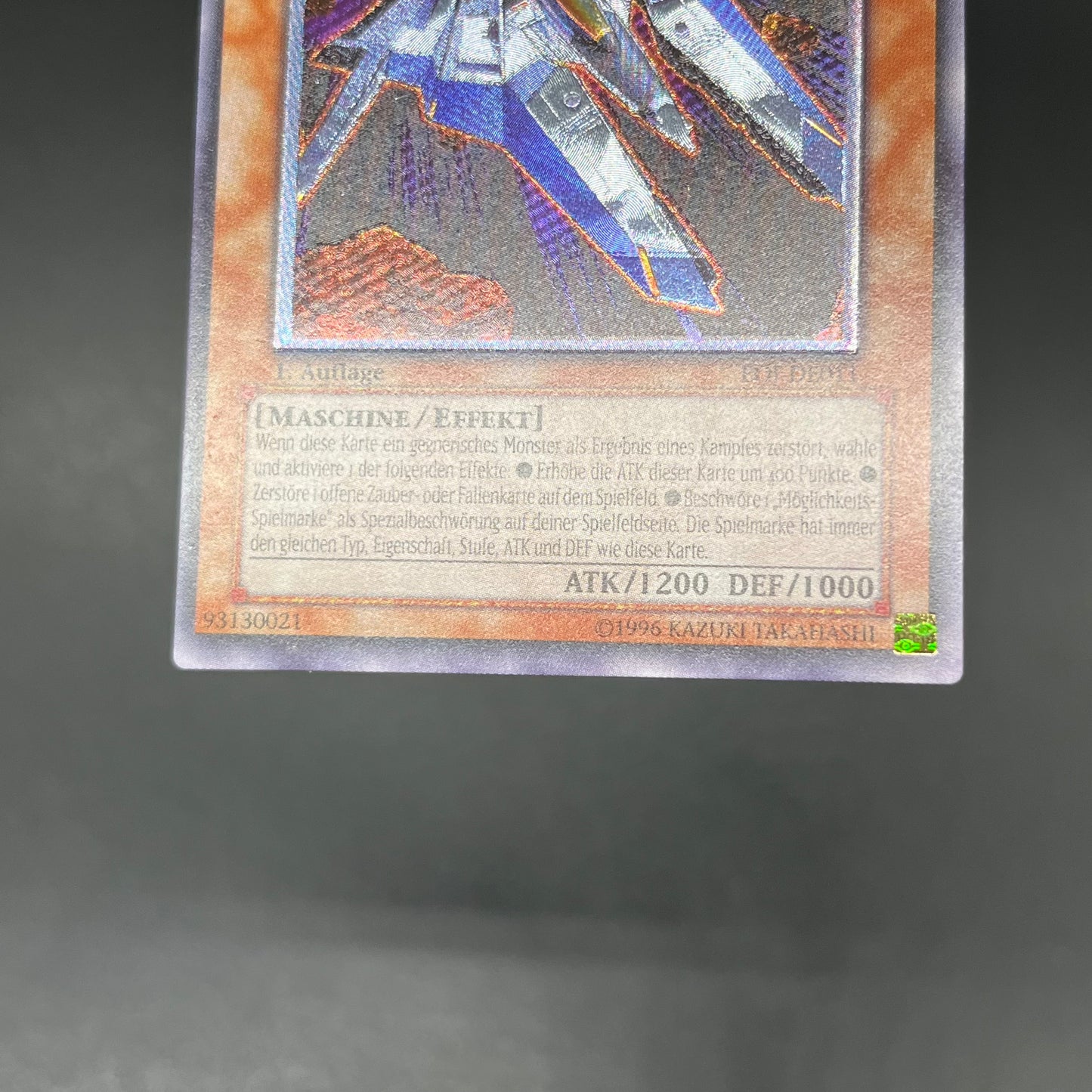 遊戯王　ビクトリー・バイパーＸＸＯ２/レリーフ/ドイツ語/1st/EU版