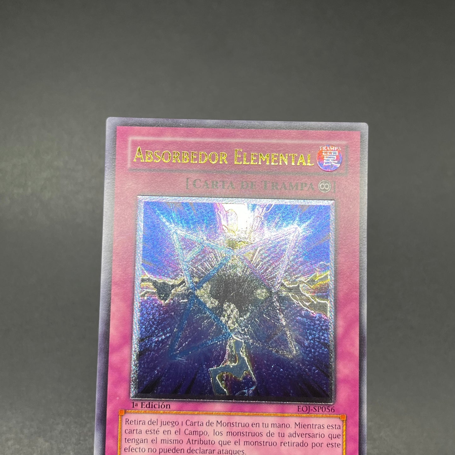 遊戯王　エレメンタル・アブソーバー/レリーフ/スペイン語/1st/EU版
