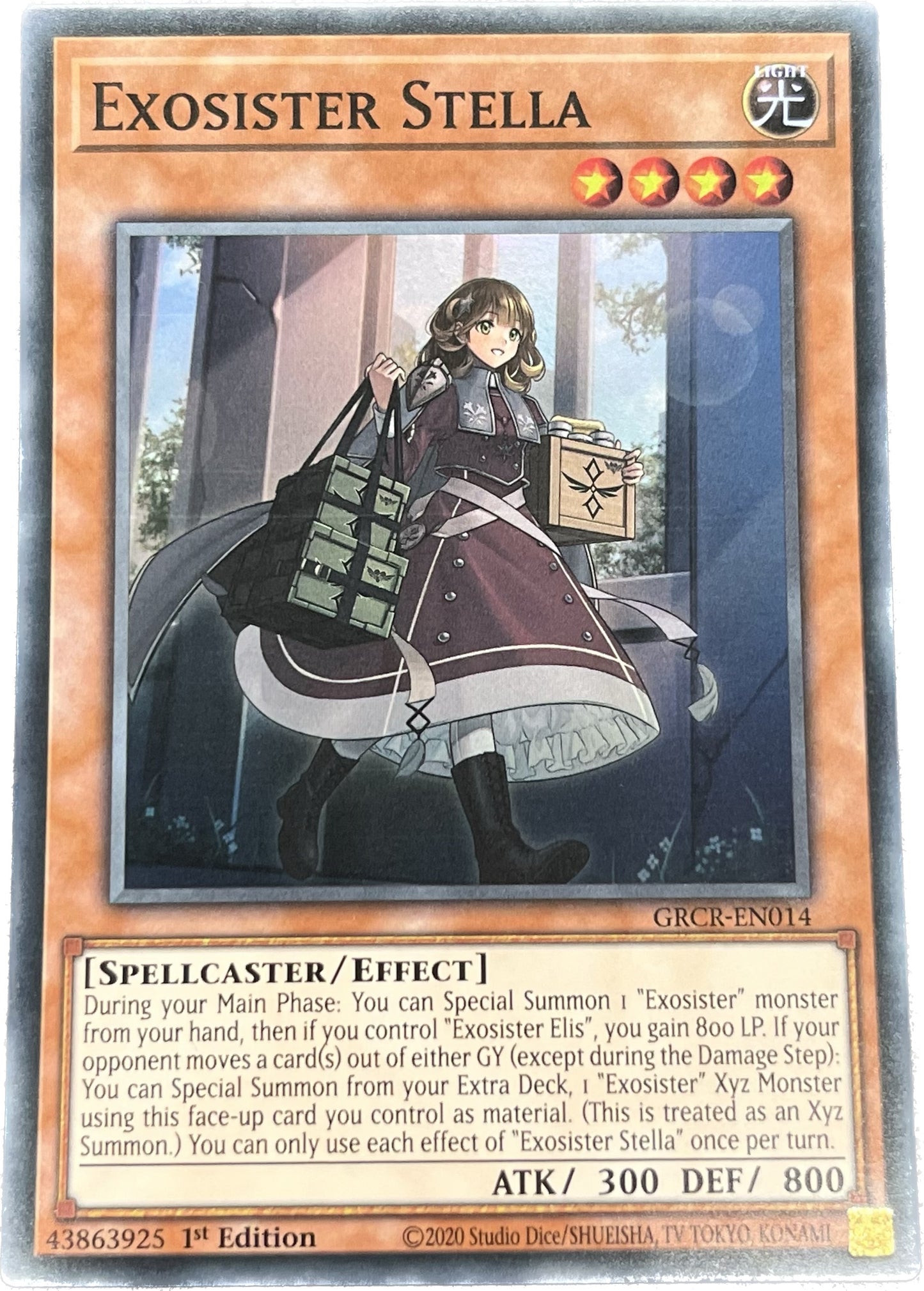 遊戯王　エクソシスター・ステラ/スーパー/英語/1st