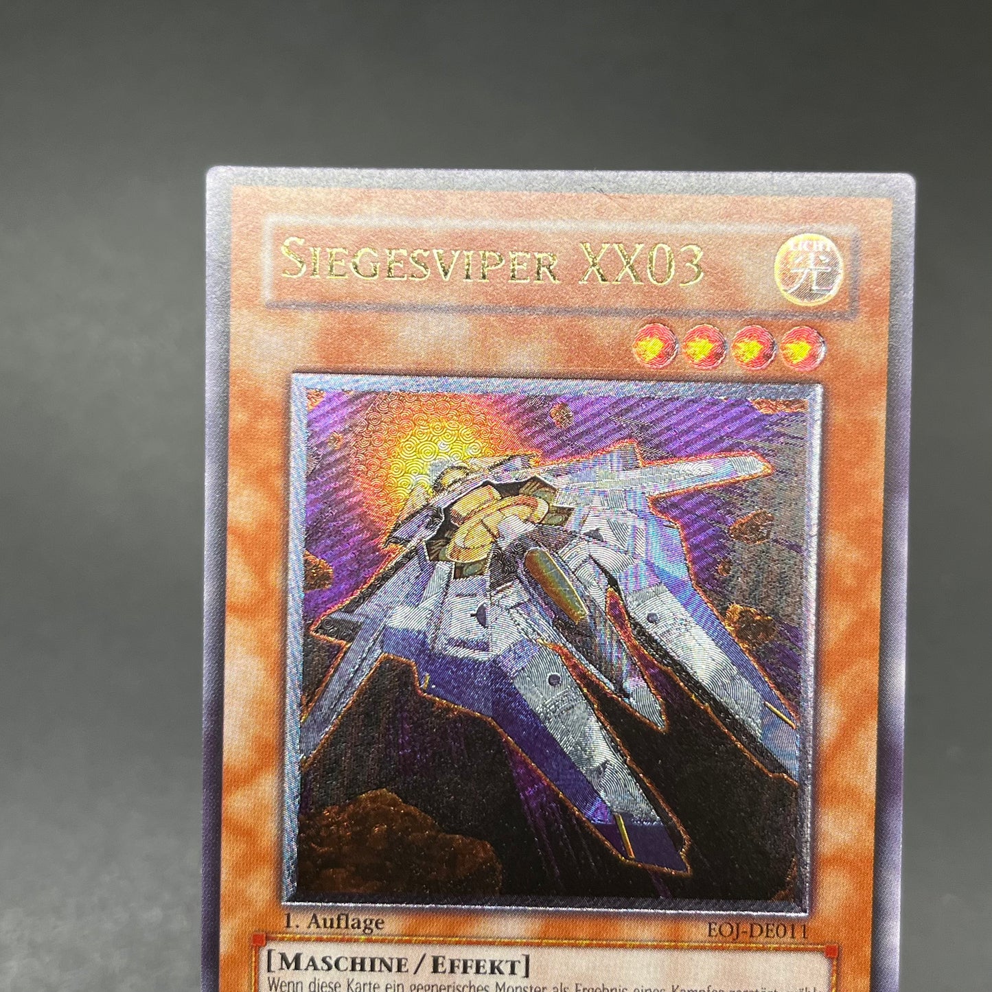 遊戯王　ビクトリー・バイパーＸＸＯ２/レリーフ/ドイツ語/1st/EU版