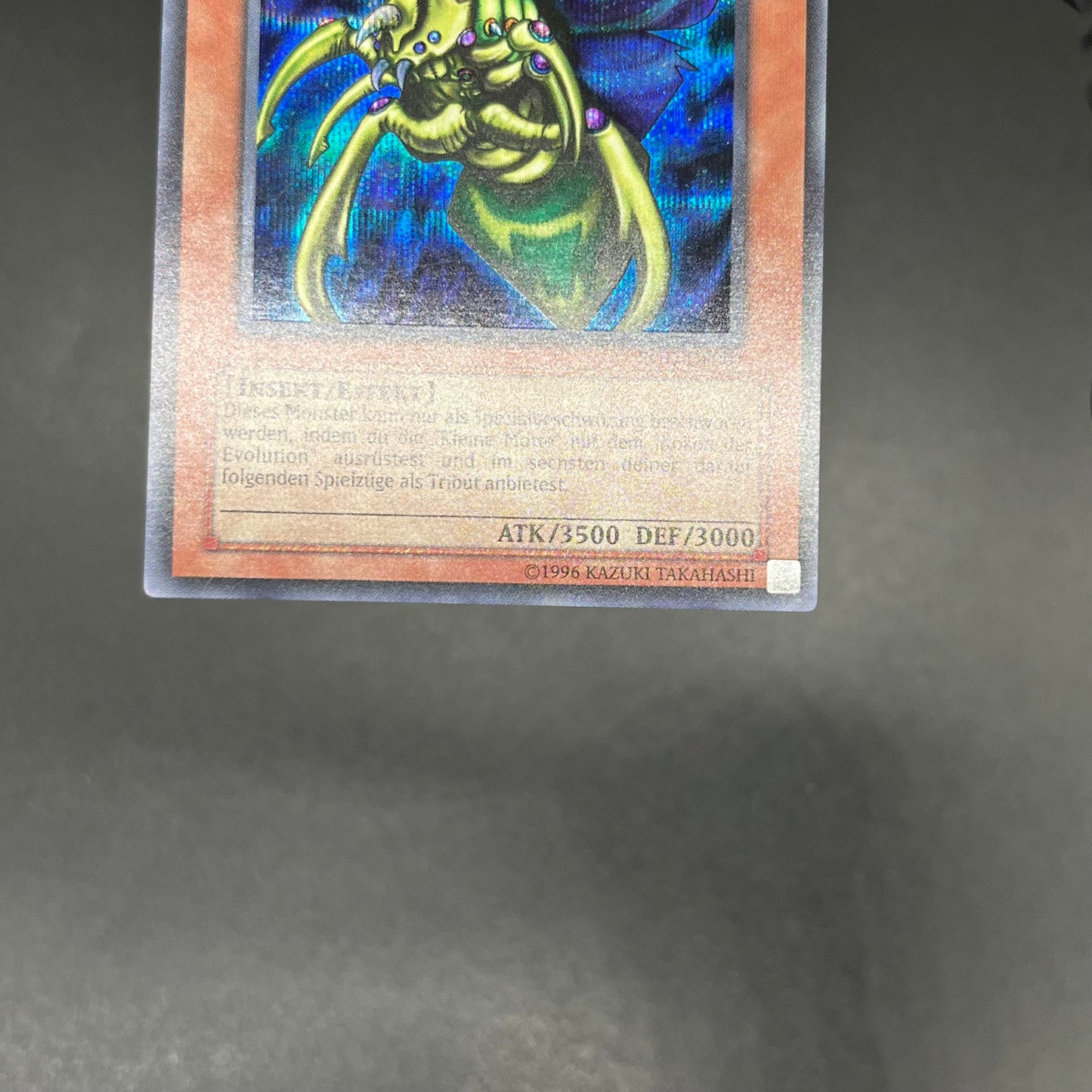 遊戯王　究極完全態・グレート・モス/シークレット/ドイツ語