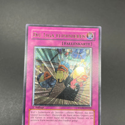 遊戯王　お家おとりつぶし/レリーフ/ドイツ語/1st/EU版