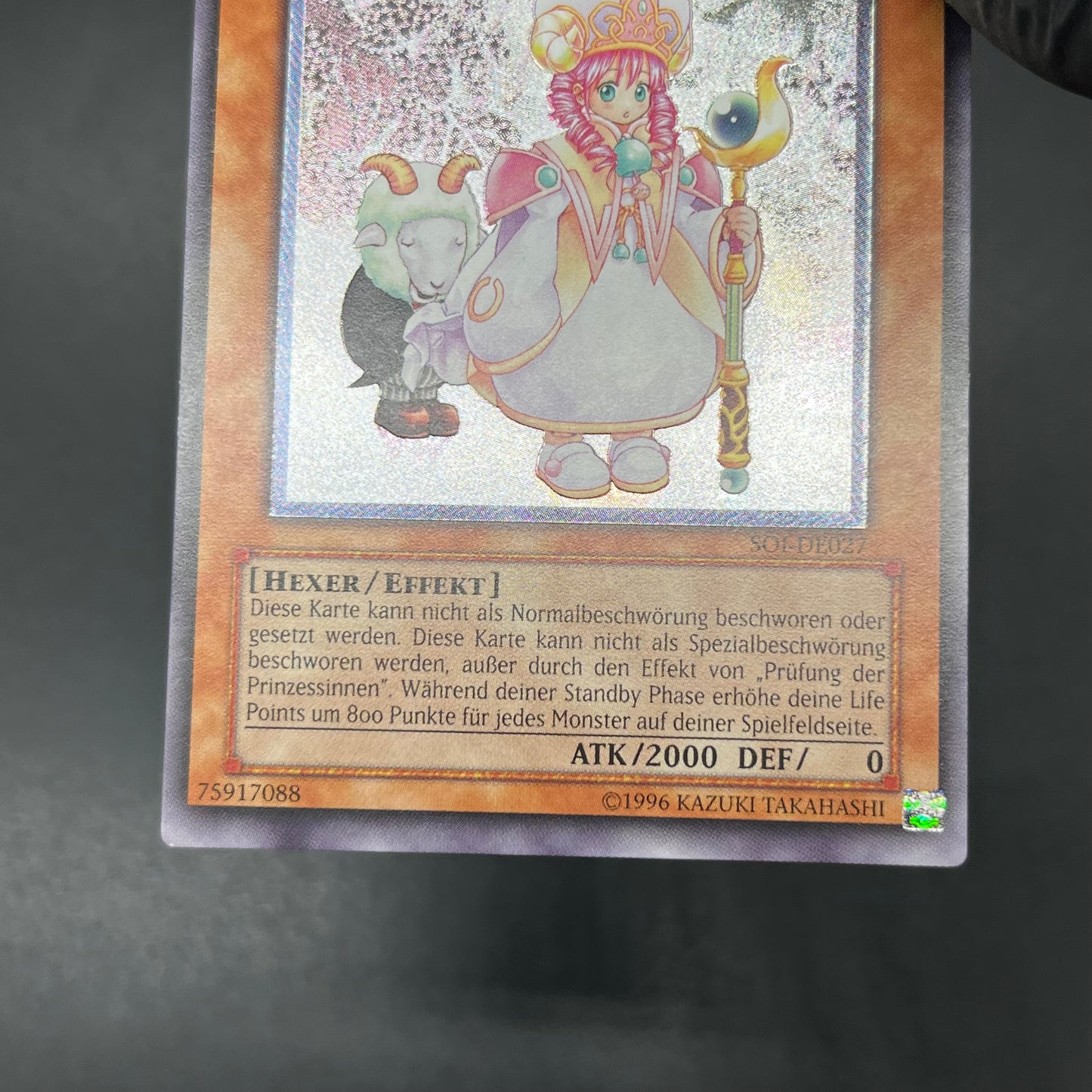 遊戯王　魔法の国の王女－ピケル/レリーフ/ドイツ/EU版