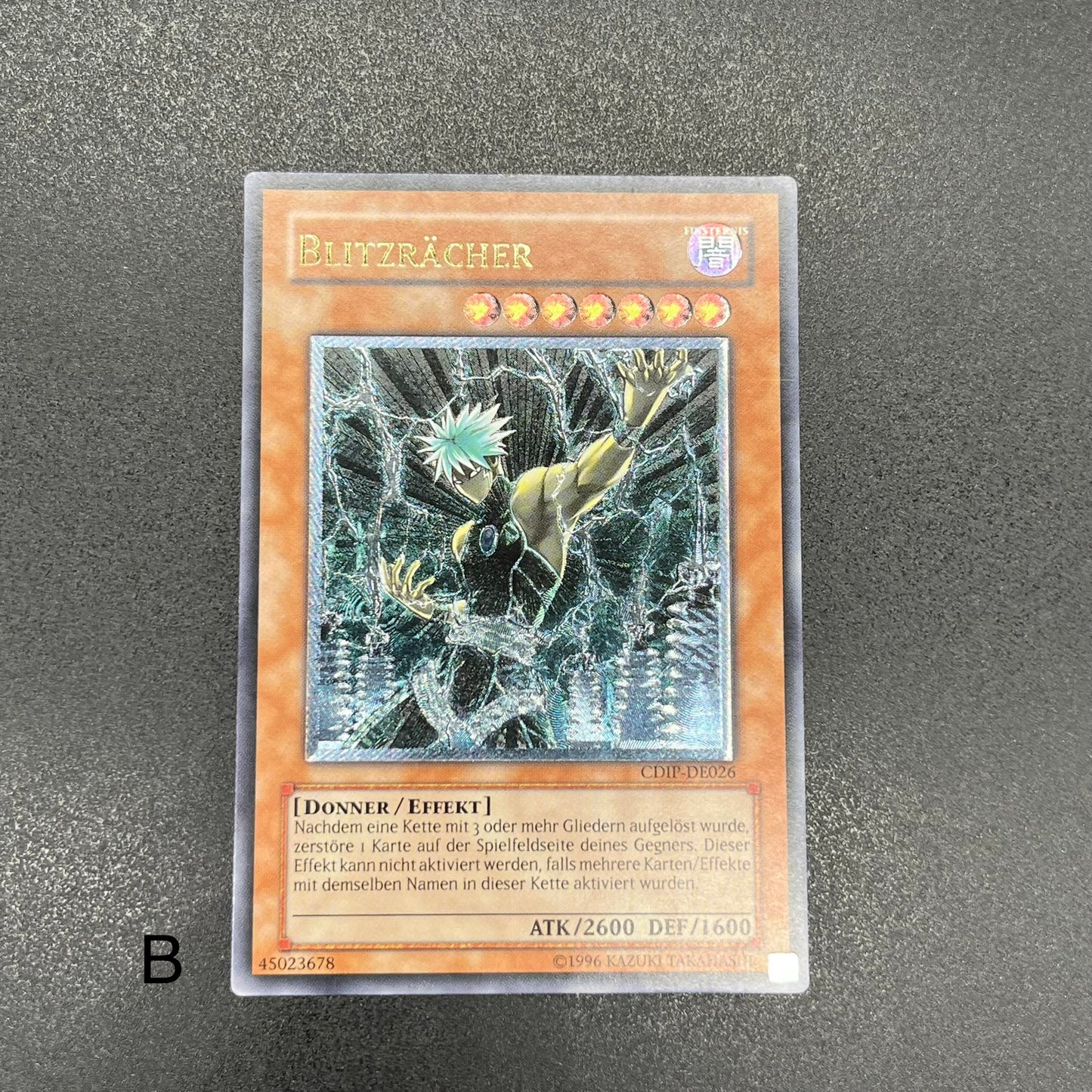 遊戯王　ライトニングパニッシャー/レリーフ/ドイツ/EU版