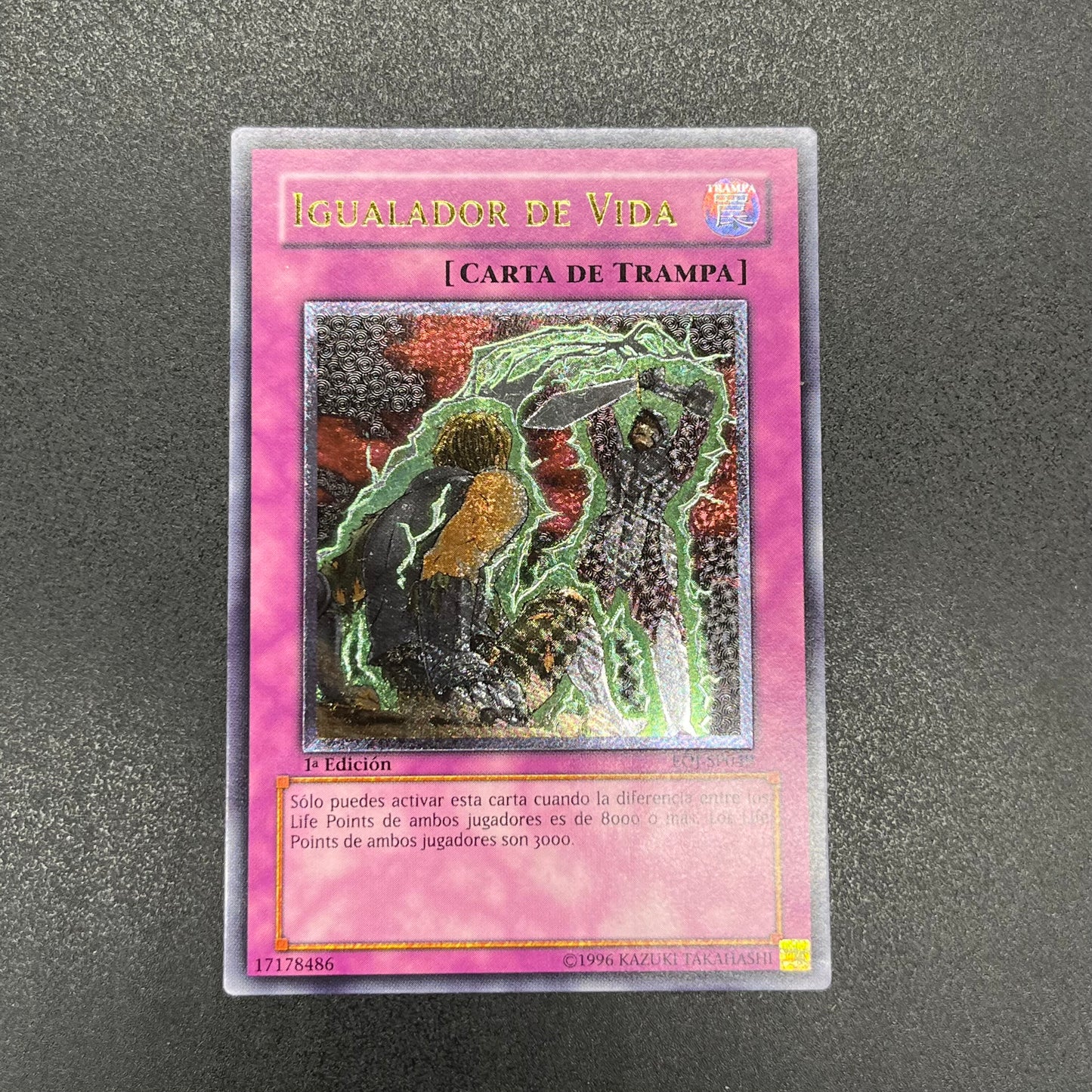 遊戯王　ライフチェンジャー/レリーフ/スペイン語/1st/EU版