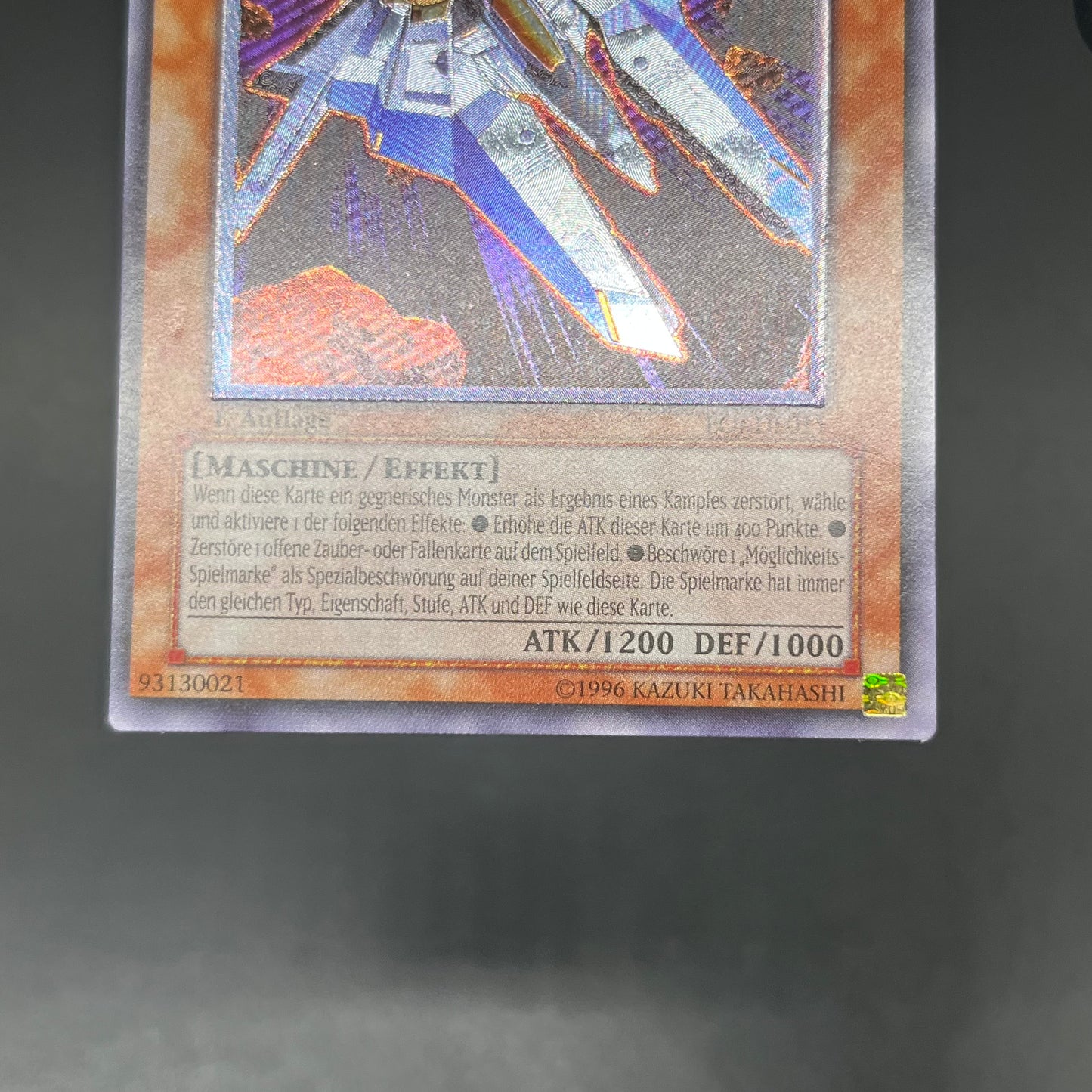 遊戯王　ビクトリー・バイパーＸＸＯ２/レリーフ/ドイツ語/1st/EU版