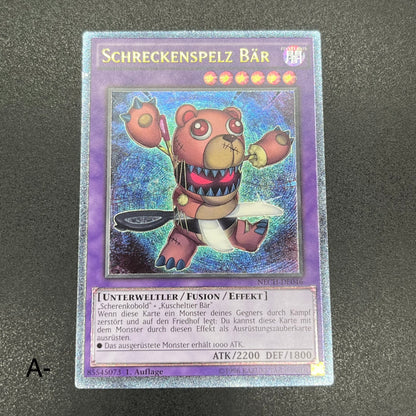 遊戯王　デストーイ・シザー・ベアー/レリーフ/ドイツ語/1st/EU版
