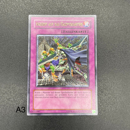 遊戯王　本陣強襲/レリーフ/ドイツ語/EU版