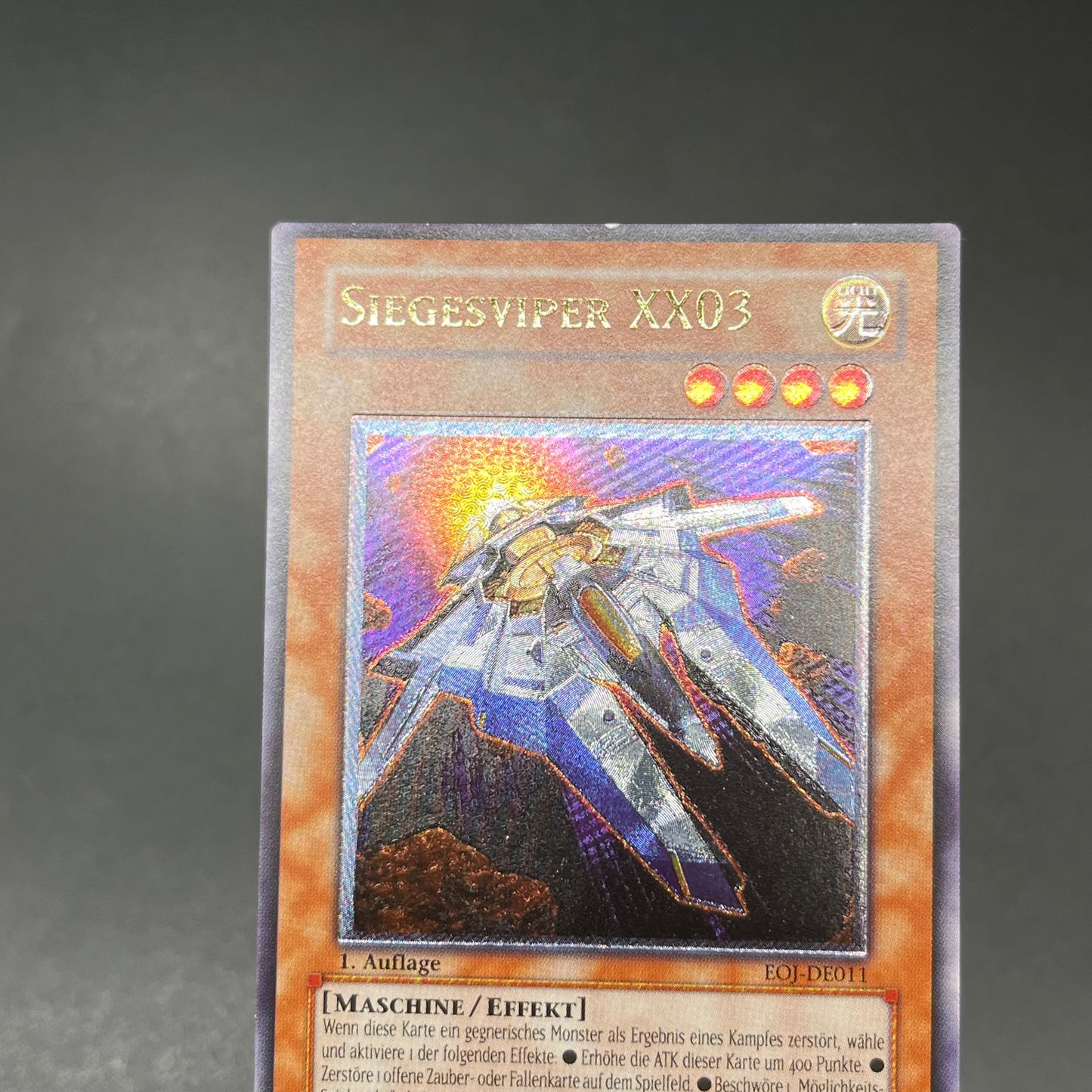 遊戯王　ビクトリー・バイパーＸＸＯ２/レリーフ/ドイツ語/1st/EU版