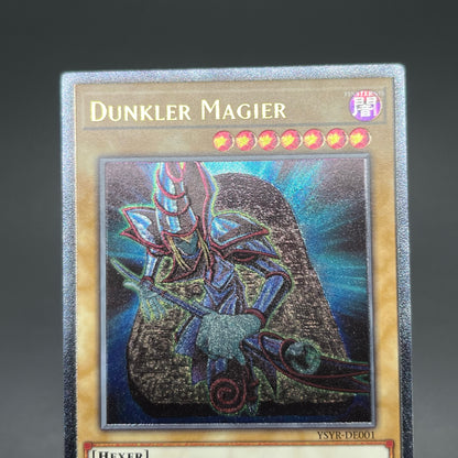 遊戯王　ブラック・マジシャン/レリーフ/ドイツ語/EU版