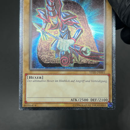 遊戯王　ブラック・マジシャン/レリーフ/ドイツ語/EU版