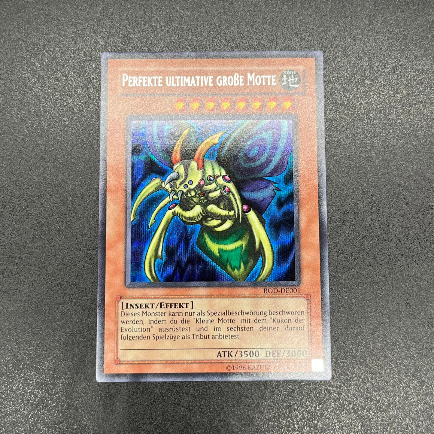 遊戯王　究極完全態・グレート・モス/シークレット/ドイツ語