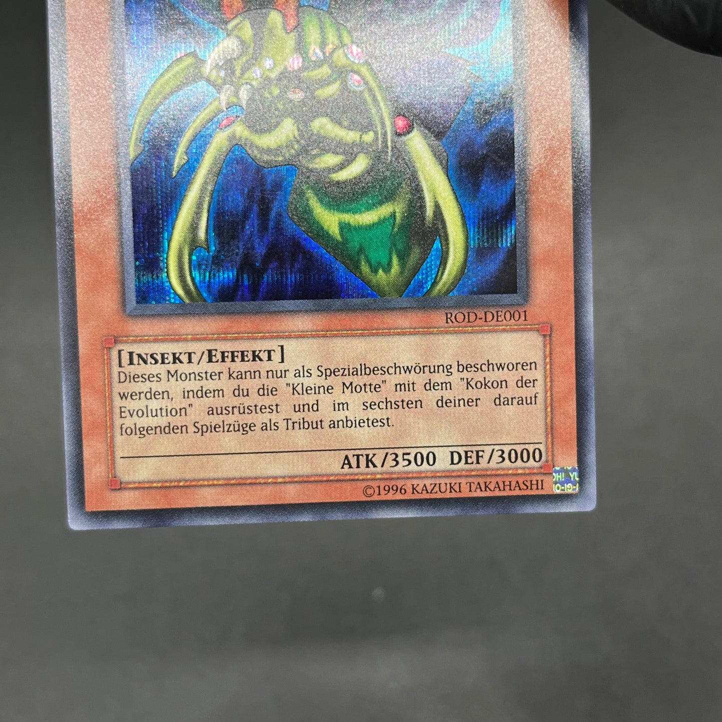 遊戯王　究極完全態・グレート・モス/シークレット/ドイツ語