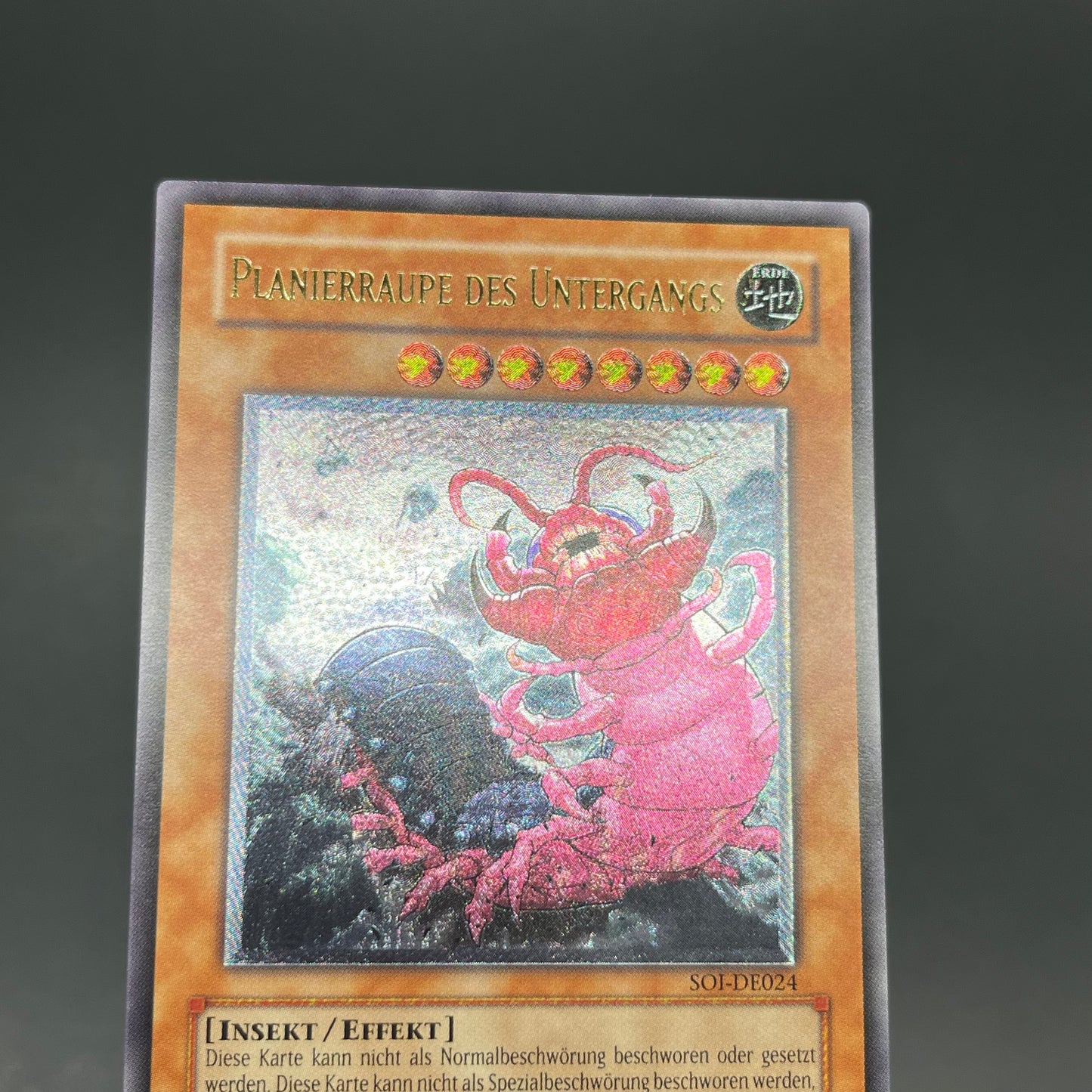 遊戯王　デビルドーザー/レリーフ/ドイツ語/EU版