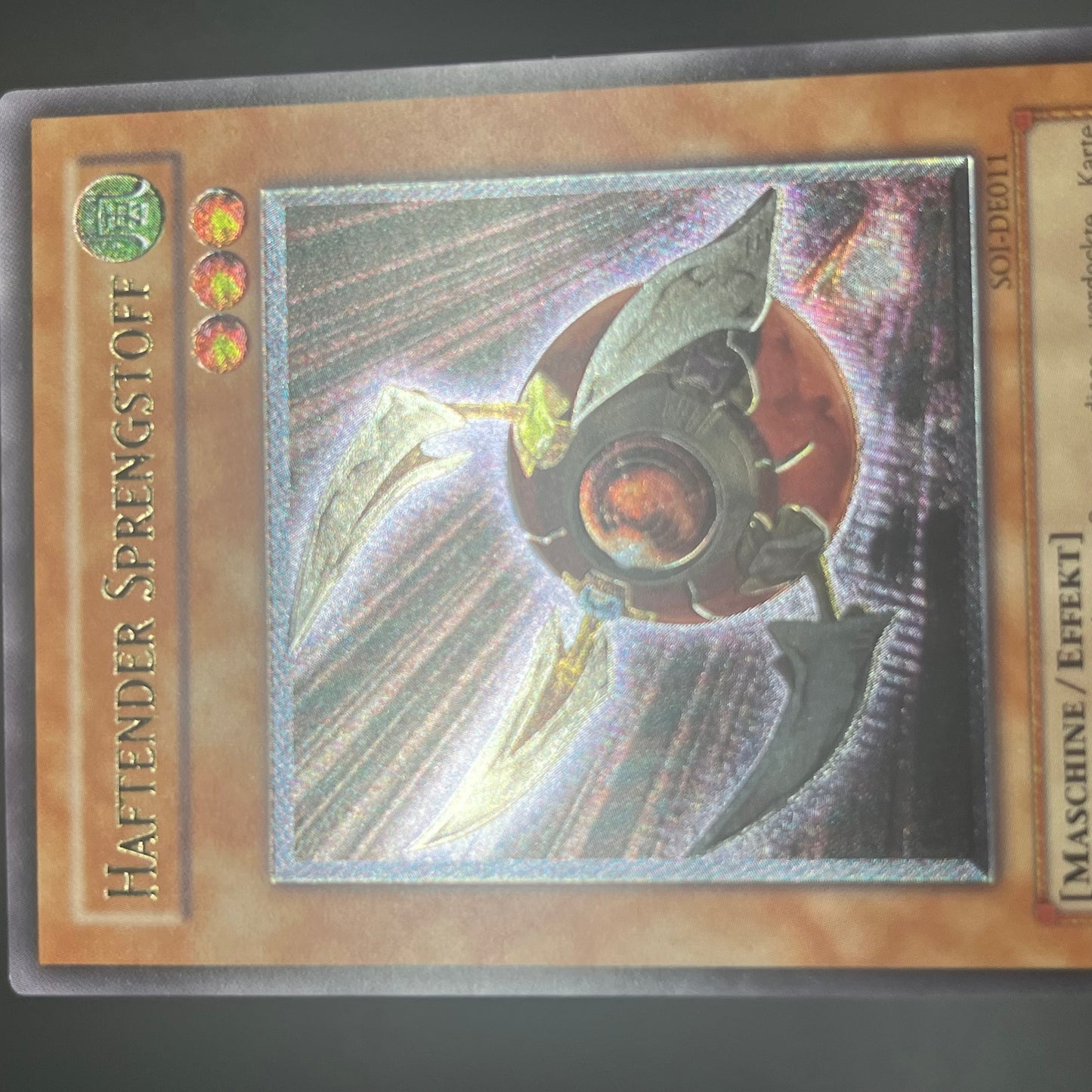 遊戯王　瞬着ボマー/レリーフ/ドイツ/EU版