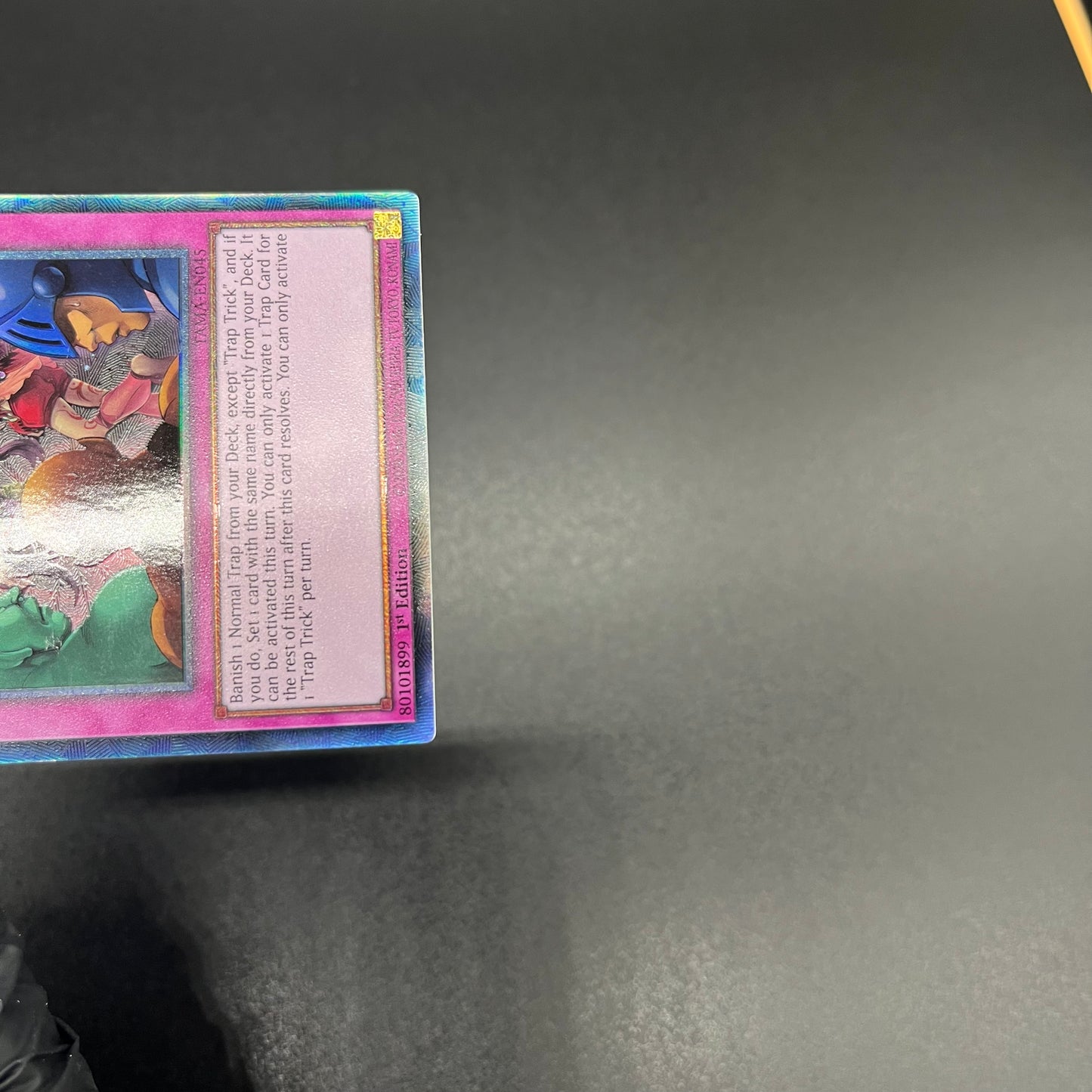 遊戯王　トラップトリック/コレクターズレア/英語/1st/EU版