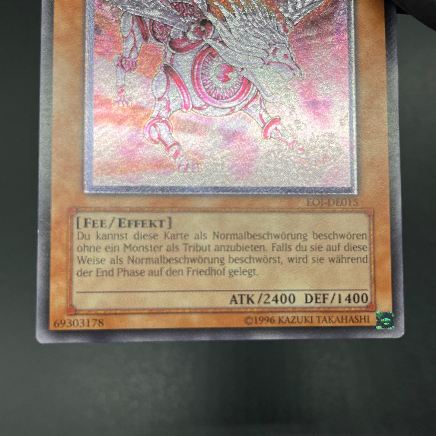 遊戯王　光神機−桜火/レリーフ/ドイツ語/EU版