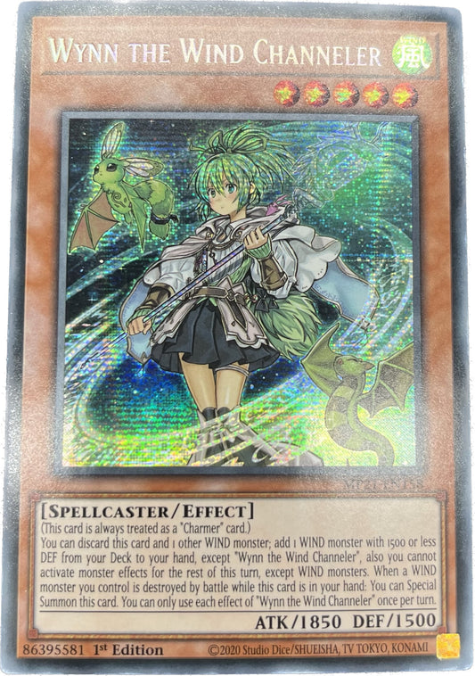 遊戯王　風霊媒師ウィン/シークレット/英語/1st