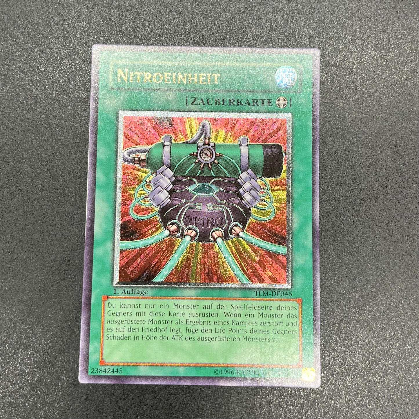 遊戯王　ニトロユニット/レリーフ/ドイツ語/1st/EU版