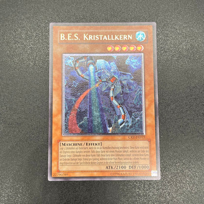 遊戯王　巨大戦艦クリスタル・コア/レリーフ/ドイツ語/EU版