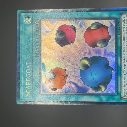 遊戯王　スケープ・ゴート/コレクターズレア/英語/1st/EU版