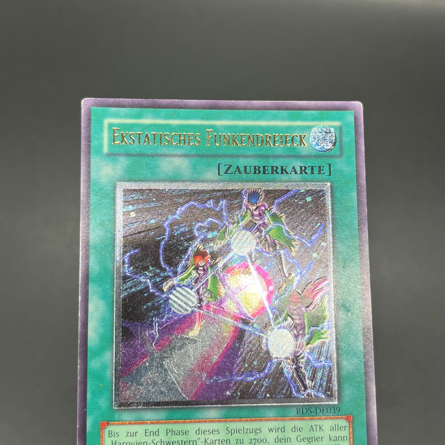 遊戯王　トライアングル・Ｘ・スパーク/レリーフ/ドイツ語/EU版