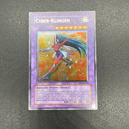 遊戯王　サイバー・ブレイダー/レリーフ/ドイツ語/EU版