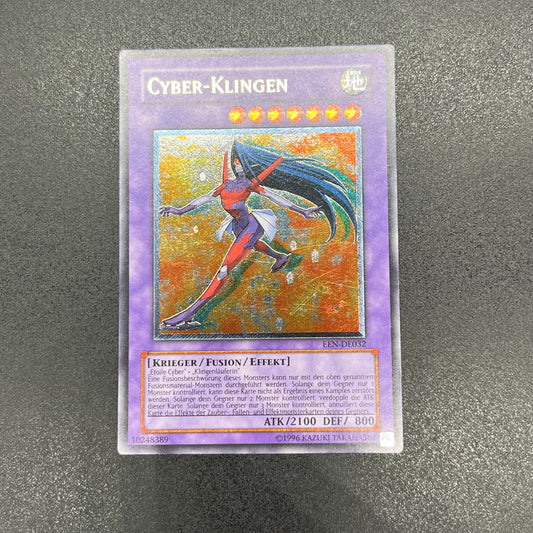 遊戯王　サイバー・ブレイダー/レリーフ/ドイツ語/EU版