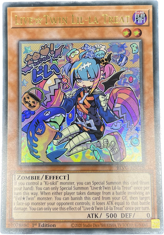 遊戯王　Ｌｉｖｅ☆Ｔｗｉｎ リィラ・トリート/ウルトラ/英語/1st