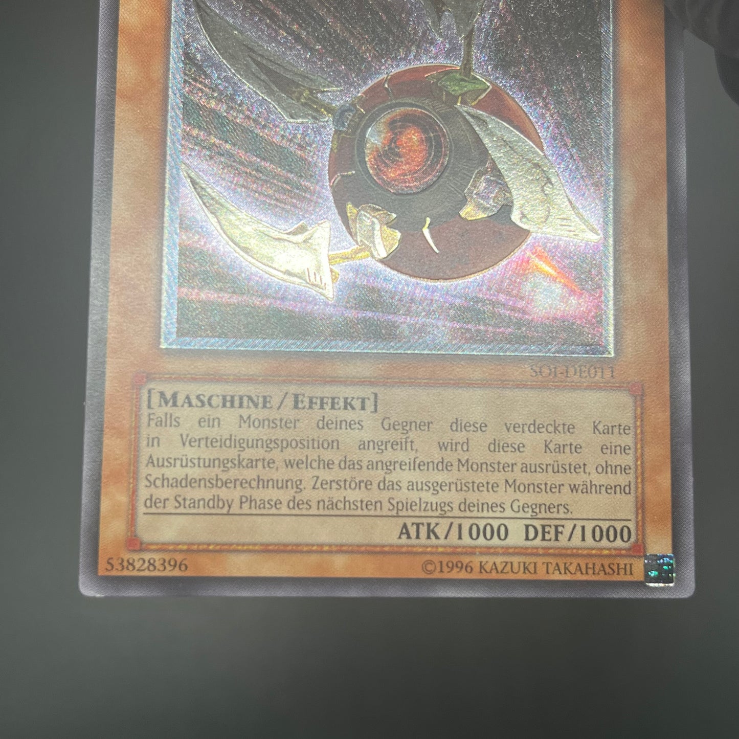 遊戯王　瞬着ボマー/レリーフ/ドイツ/EU版