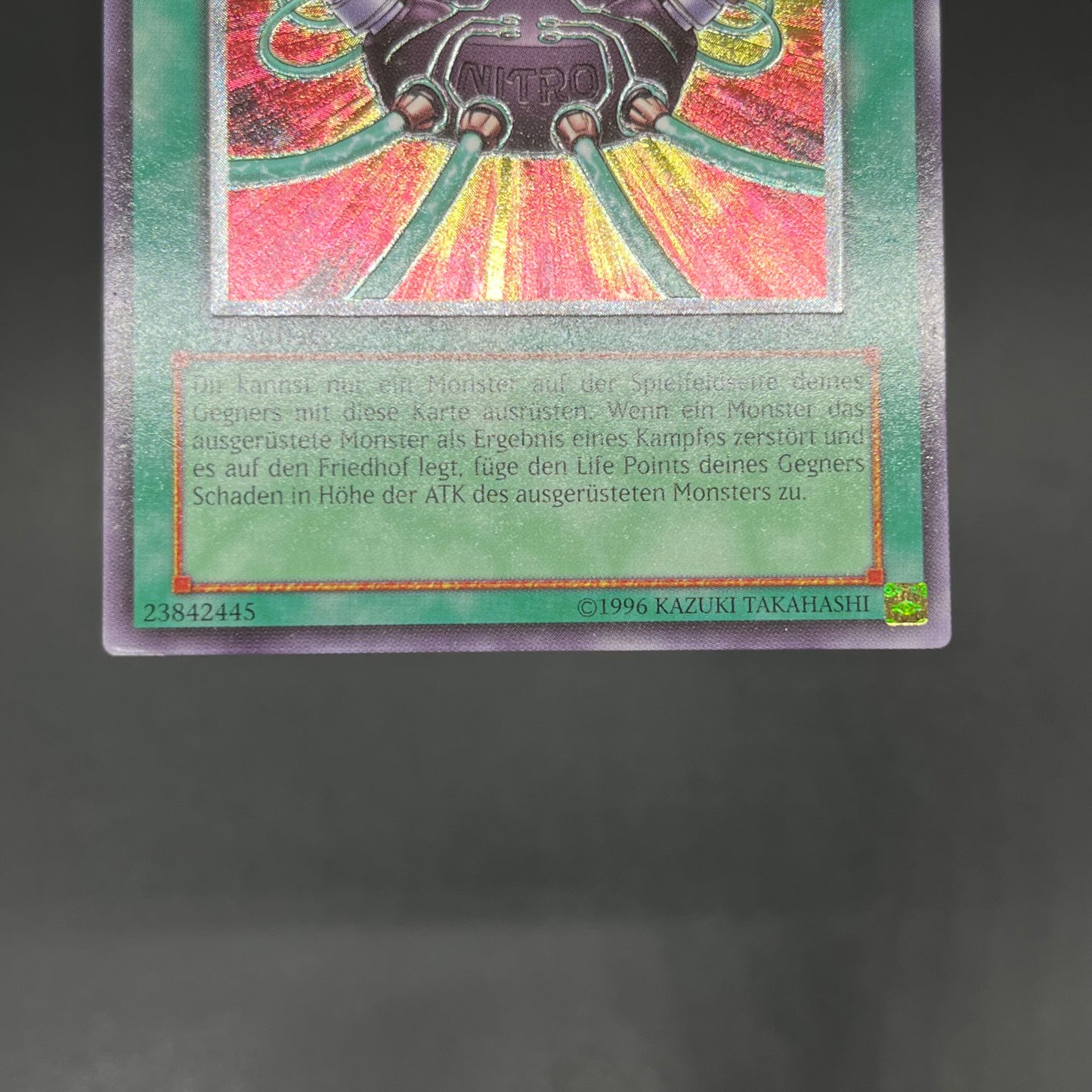 遊戯王　ニトロユニット/レリーフ/ドイツ語/1st/EU版