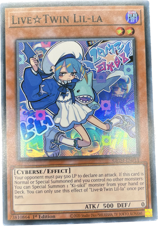 遊戯王　Ｌｉｖｅ☆Ｔｗｉｎ リィラ/スーパー/英語/1st