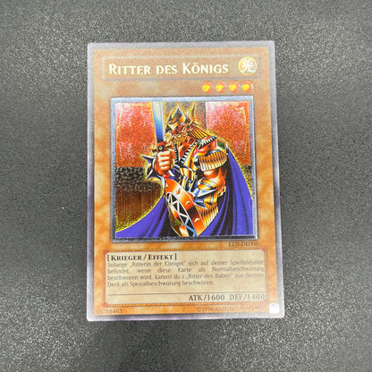 遊戯王　キングス・ナイト/レリーフ/ドイツ語/EU版