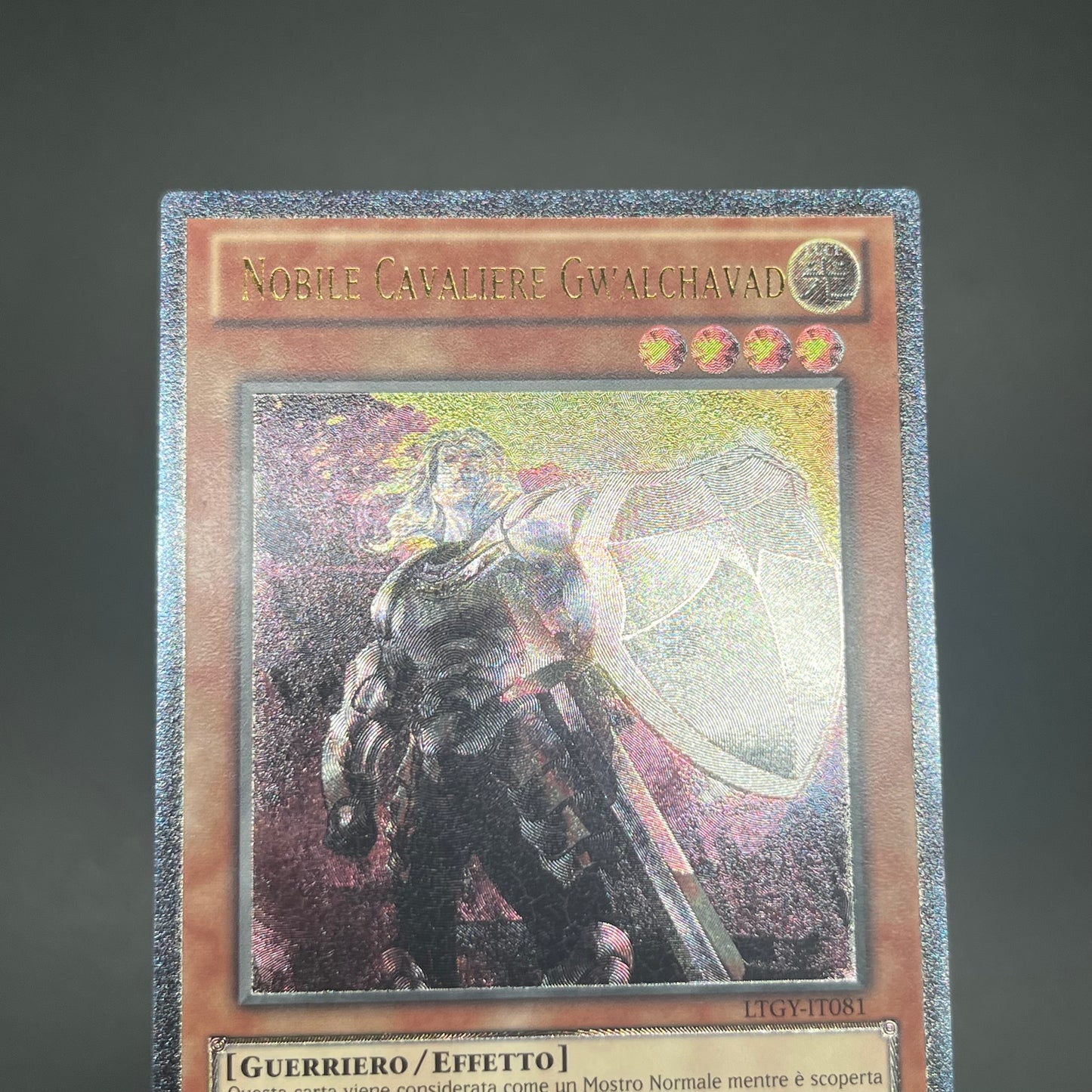 遊戯王　聖騎士ガラハド/レリーフ/イタリア語/EU版