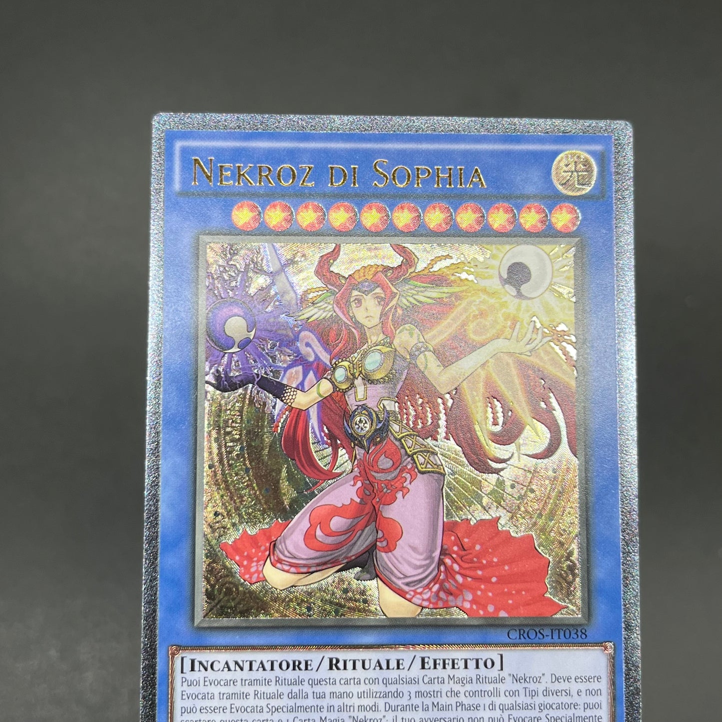 遊戯王　ｓｏｐｈｉａの影霊衣/レリーフ/イタリア語/1st/EU版