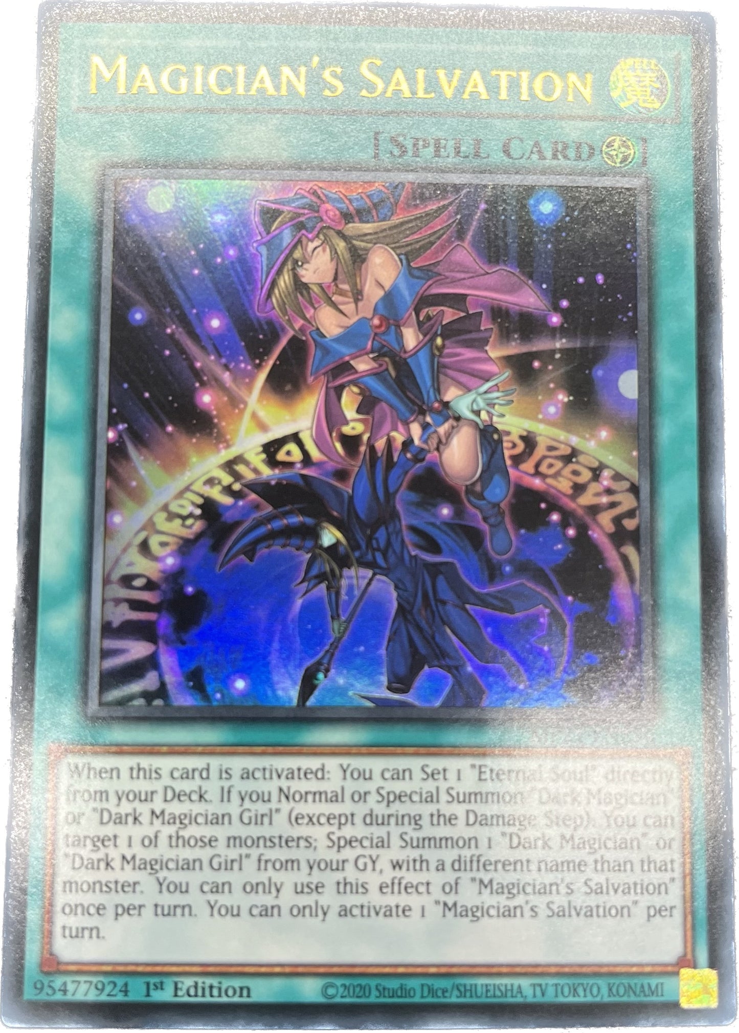 遊戯王　マジシャンズ・サルベーション/ウルトラ/英語/1st