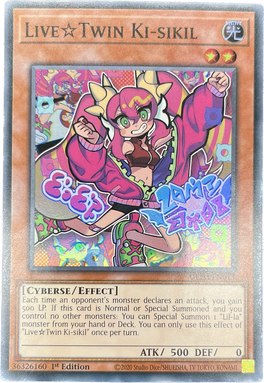 遊戯王　Ｌｉｖｅ☆Ｔｗｉｎ キスキル/スーパー/英語/1st