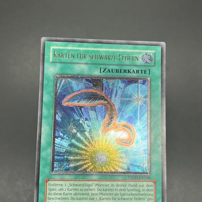 遊戯王　黒羽の宝札/レリーフ/ドイツ語/EU版