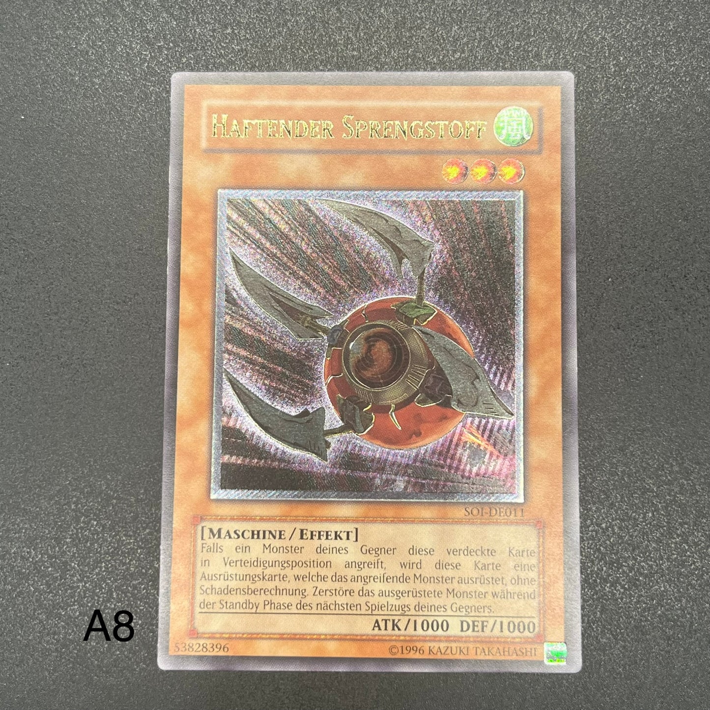 遊戯王　瞬着ボマー/レリーフ/ドイツ/EU版