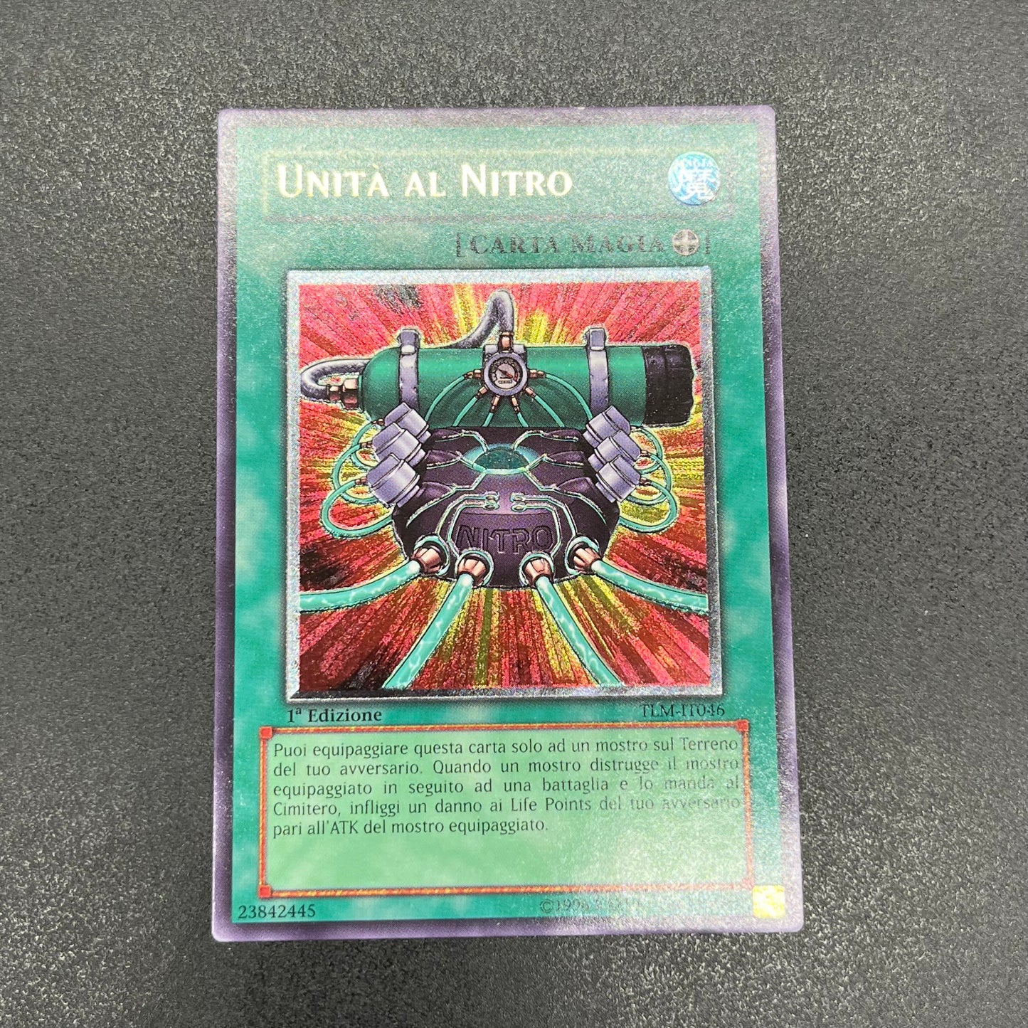 遊戯王　ニトロユニット/レリーフ/イタリア語/1st/EU版