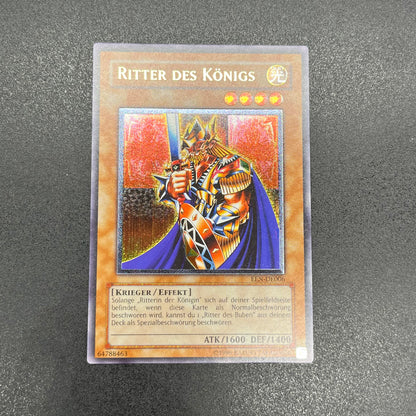 遊戯王　キングス・ナイト/レリーフ/ドイツ語/EU版