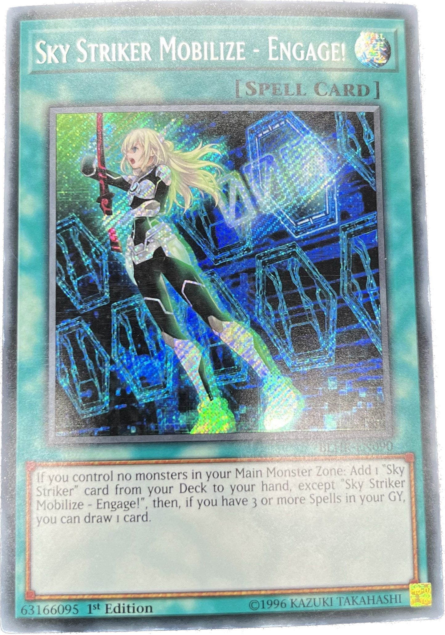 遊戯王　閃刀起動−エンゲージ/シークレット/英語/1st