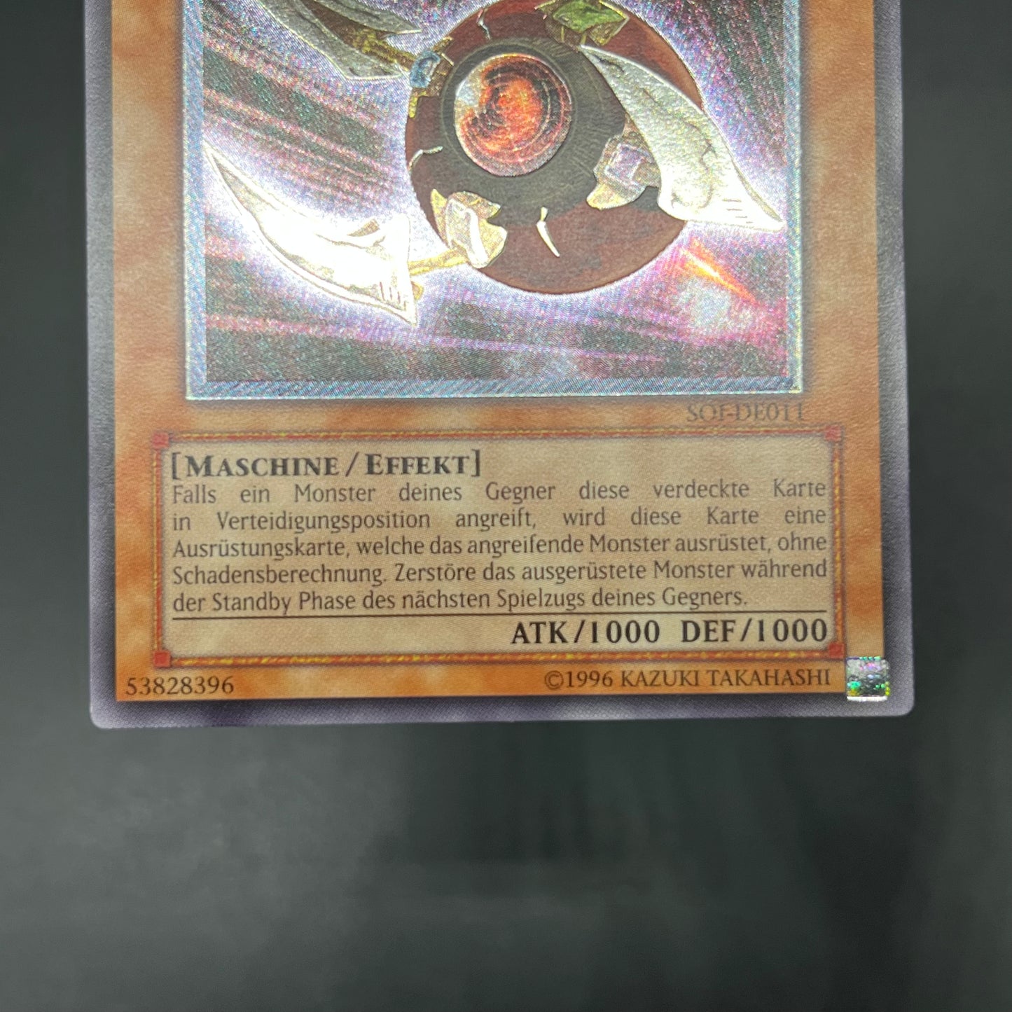 遊戯王　瞬着ボマー/レリーフ/ドイツ/EU版