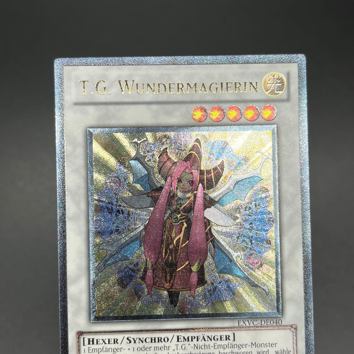 遊戯王　ＴＧ ワンダー・マジシャン/レリーフ/ドイツ語/EU版